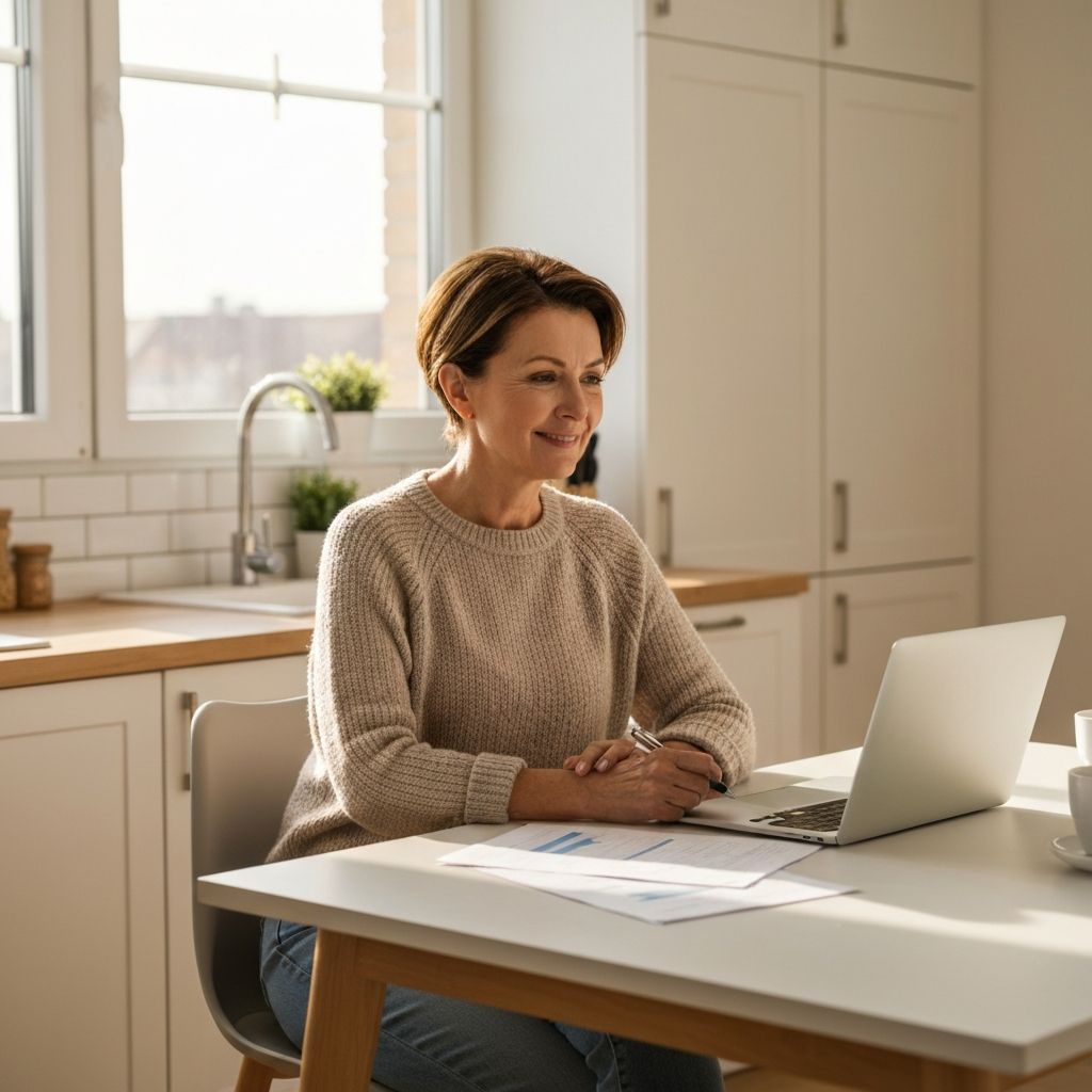 Person finding financial relief